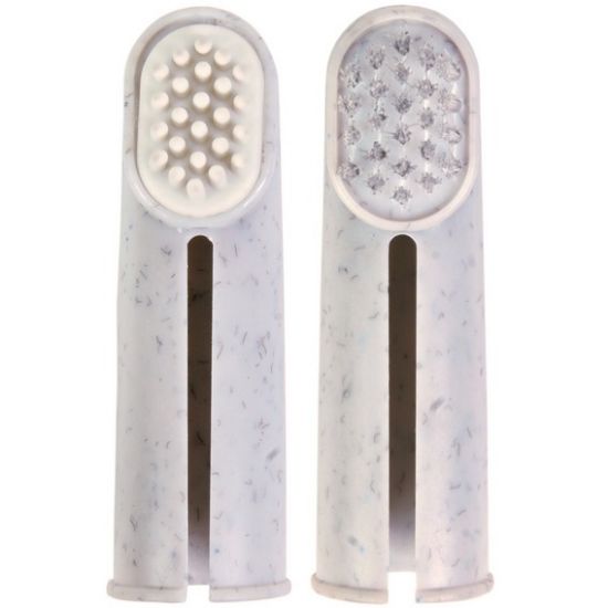 Trixie Toothbrush Set - комплект четка за зъби и четка за масаж на венците , за кучета и котки