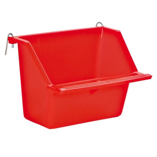 Trixie Hanging Bowls with Wire Holder, Plastic - хранилка за птици 200 мл 11 × 9 см