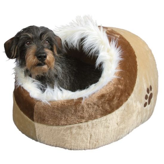 Trixie Minou - Меко легло под формата на хралупа за кучета и котки 41 / 42 / 26 см кафяв