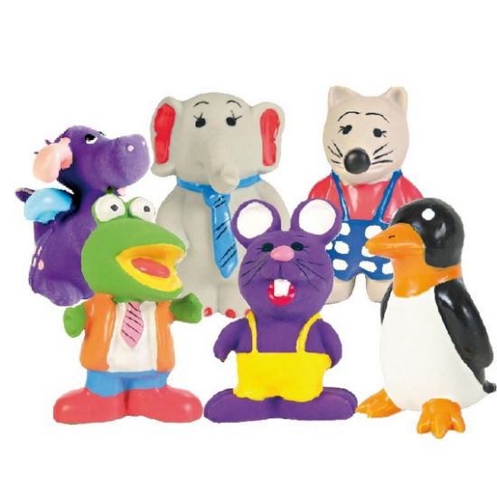 Trixie Small Figures - Латексови играчки за кучета със звук 6 - 9 см 1 брой