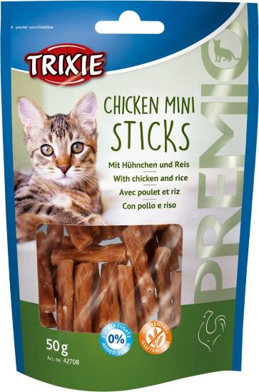 Trixie Premio Chicken Mini Sticks - пилешко месо и ориз, 50 гр.