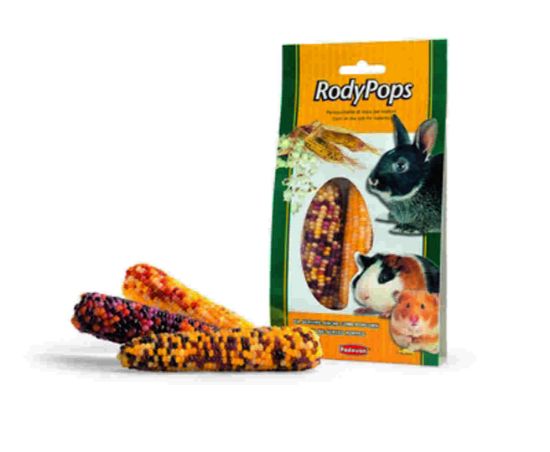 Padovan Rodypops - Царевички за гризачи - 3 броя в опаковка 100гр
