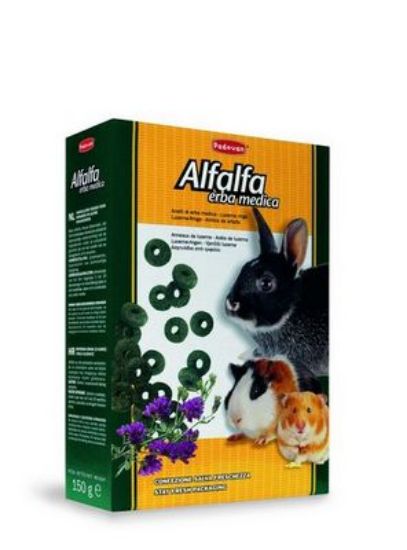 Padovan ALFALFA erba medica - пълноценна храна гранули за гризачи 150 гр.
