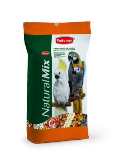 Padovan Naturalmix Parrots Пълноценна храна за големи папагали 18 кг.