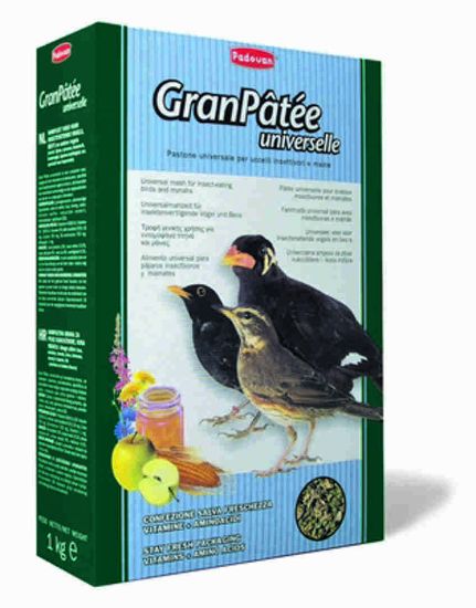 Padovan GranPatee - universelle - Пълноценна храна с витамини насекомоядни птици 1 кг