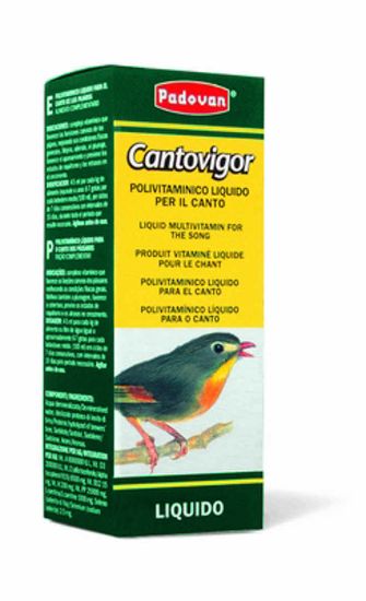 PADOVAN CANTOVIGOR - Течен мултивитамин за пойни птици 30мл.