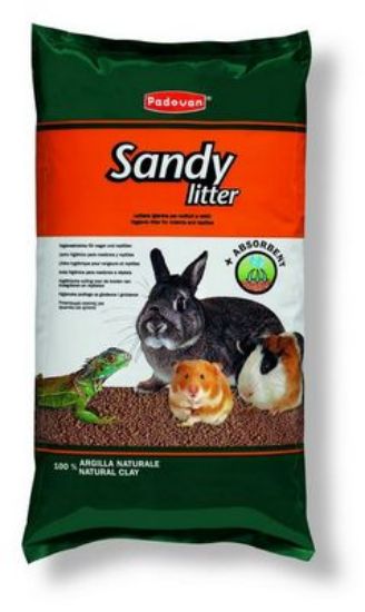 Padovan Sandy litter Хигиенна постелка за влечуги и гризачи 4 кг