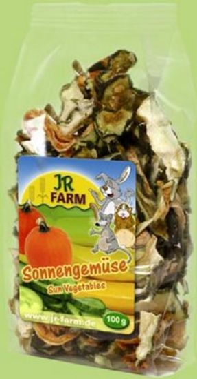 JR Farm - Специалитет, лакомство - Сушени зеленчуци за гризачи - 80 гр.