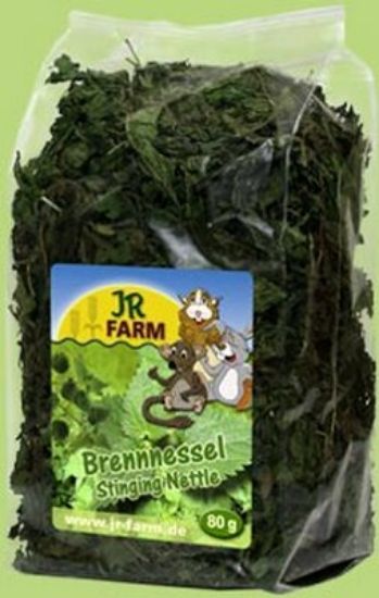 JR Farm - Специалитет, лакомство - Сушена коприва за гризачи - 80 гр.