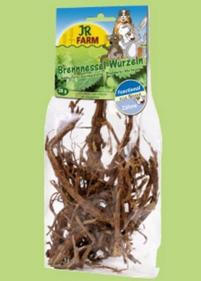 JR Farm - Специалитет, лакомство - Натурални, изсушени корени от коприва за гризачи - 2 бр. 20гр