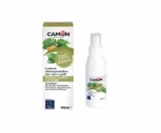 Camon Ormenaturali Skin care - лосион за почистване и успокояване на раздразнения по кожата за кучета и котки 100 мл.