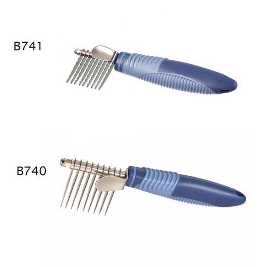 Camon - триминг- гребло за домашни любимци 9 остриета- 17 см.