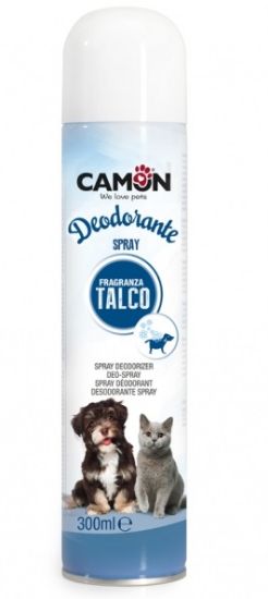 Camon Talc spray deodorant - Спрей Талк против неприятна миризма за домашни любимци 300 мл.