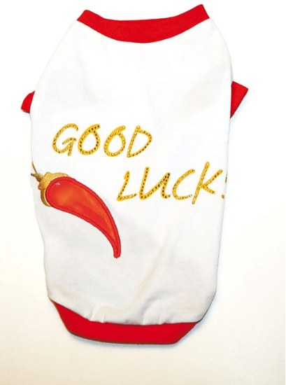 Croci Vanity Good Luck - Модерна тениска за кучета, 35 см.