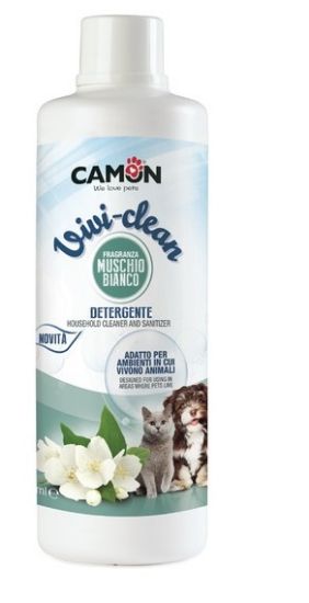 Camon - Препарат за почистване и дезинфекциране с аромат на бял мускус - 1 л.