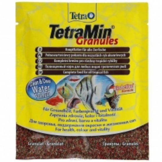 Tetra Sachet TetraMin -гранулирана храна за декоративни рибки 15гр