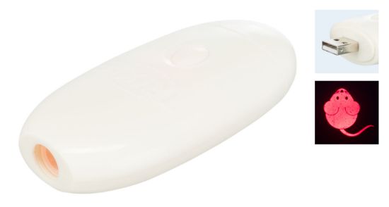 Trixie - Забавна играчка за котки, лазерче с фигура на мишка 8,5 см.