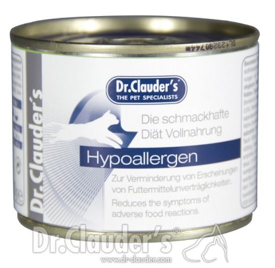 Dr. Clauder's Hypoallergen Diet - терапевтична диетична хипоалергенна храна за котки, 200 гр.