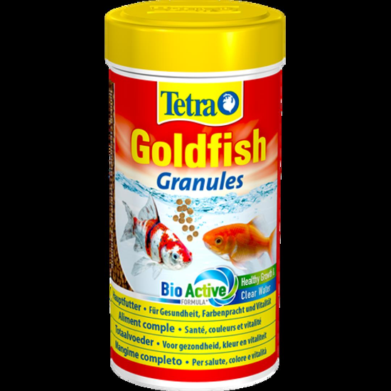 Tetra - Goldfish Granules - Специални гранули, осигуряващи основна храна за златни рибки и други риби от умерен климат 100 мл.