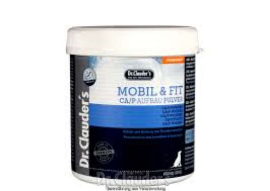 Dr.Clauder's Mobil&Fit CA/P Powder - Допълваща храна за спомагане на формирането и опазване на костната структура при кучета 0.500гр.