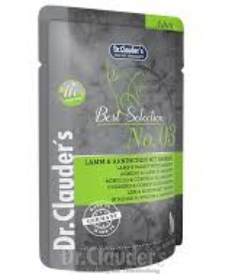 Dr. Clauder's Best Selection Adult Lamb&Rabbit With Amaranth-храна за възрастни котки с агне, заек и амарант, 85 гр.