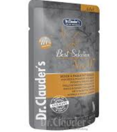 Dr. Clauder's Best Selection Adult Chicken&Pheasant With Apricot- храна за възрастни котки с пиле, фазан и кайсия, 85 гр.