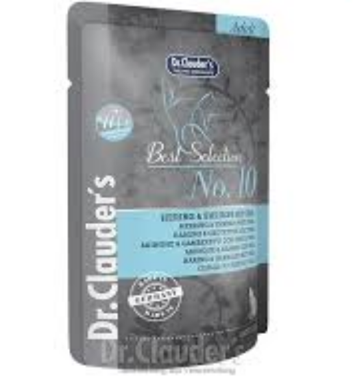Dr. Clauder's Best Selection Adult Herring&Shrimps With Chia-Храна за възрастни котки с херинга, скариди и чия, 85 гр.