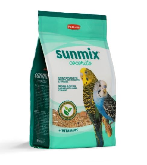 Padovan Sunmix Cocorite - пълноценна храна за вълнисти папагали 850 гр.