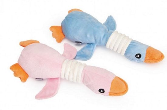 Camon Goose toy with squeaker - плюшена играчка за куче патица със звук 29 см.