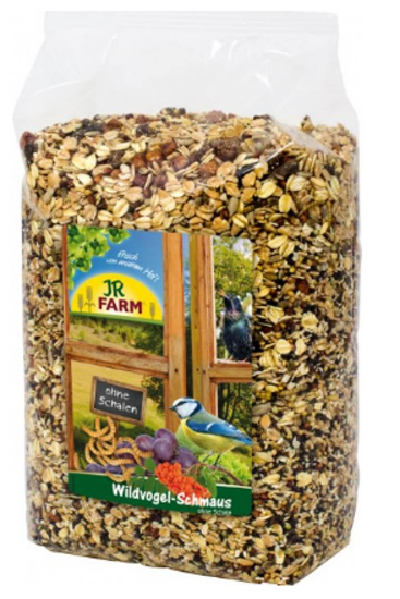 JR Farm Wild Bird Feast without Shells - Пълноценна храна за всички видове диви птички 1.5 кг.