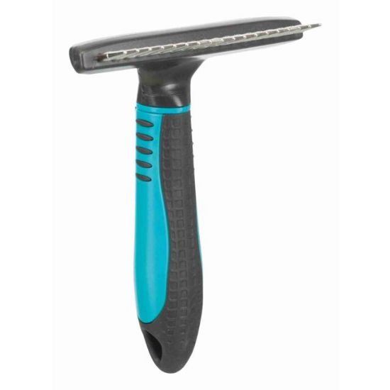 Trixie Long Hair Groomer - Едноредово гребло за кучета с дълга козина, 10/15 см.
