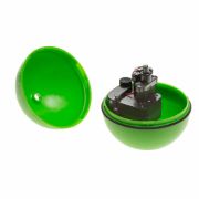 Ferplast Crazy Ball - Забавна котешка играчка - движеща се топка на батерии в затворена найлонова чанта, 50 см. 3
