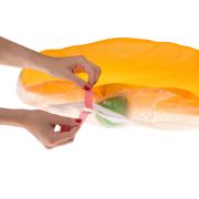 Ferplast Crazy Ball - Забавна котешка играчка - движеща се топка на батерии в затворена найлонова чанта, 50 см. 5