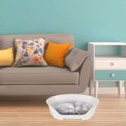 Ferplast Siesta Deluxe 2 white - пластмасово легло за котки и кучета 43 x 28 см 3