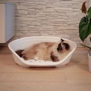 Ferplast Siesta Deluxe 4 white - пластмасово легло за котки и кучета 54 x 35 см 3