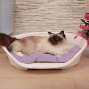 Ferplast Siesta Deluxe 4 white - пластмасово легло за котки и кучета 54 x 35 см 5