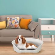 Ferplast Siesta Deluxe 6 white - пластмасово легло за котки и кучета бял цвят 62 x 41 см 3