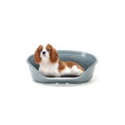Ferplast Siesta Deluxe 6 dark grey - пластмасово легло за котки и кучета тъмно сив цвят 62 x 41 см 4