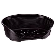 Ferplast Siesta Deluxe 12 black - пластмасово легло за котки и кучета черен цвят 111 Х 80,5 Х 33,5 см с включен дюшек 1