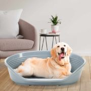 Ferplast Siesta Deluxe 12 dark grey - пластмасово легло за котки и кучета тъмно сив цвят 100 x 65 см 3