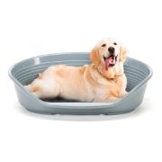 Ferplast Siesta Deluxe 12 dark grey - пластмасово легло за котки и кучета тъмно сив цвят 100 x 65 см 4