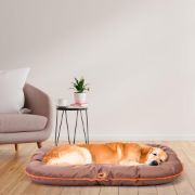 Ferplast - OSCAR 100 BROWN - Меко легло за кучета, 100 x 70 x h 12 см.- кафяво 3
