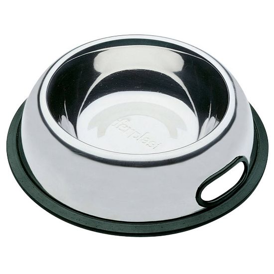 Ferplast Nova 76 - метална купа за храна или вода за кучета и котки 25,4 x 5,8 см - 900 мл