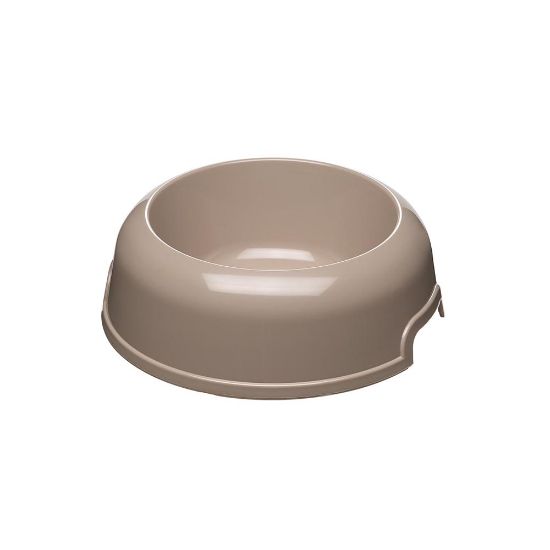 Ferplast Party 6 - червена, синя, бежова пластмасова купа за кучета и котки за храна 18,5 x 6,1 см - 500 мл