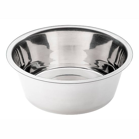 Ferplast Orion 60 - метална купа за храна или вода за кучета и котки 28,2 x 10,9 см - 4500 мл