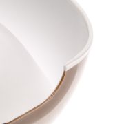 Ferplast Glam Bowl - Пластмасова купичка за кучета и котки за храна и вода, 400 мл. - цвят бежов 5