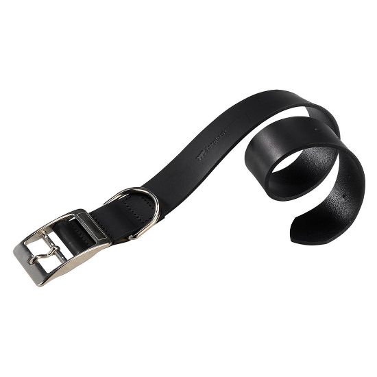 Ferplast - Natural C20/43 - Кожен нашийник за кучета с обиколка на врата 35-43 см, черен