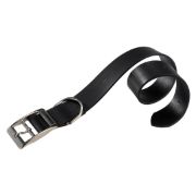 Ferplast - Natural C25/45 - Кожен черен нашийник за кучета с обиколка на врата 37-45 см.- черен 1