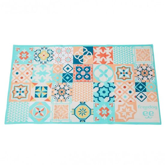 Снимка на Freedog Cool Bed TILES — охлаждащо легло за кучета, декоративни плочки, 65 x 50 см