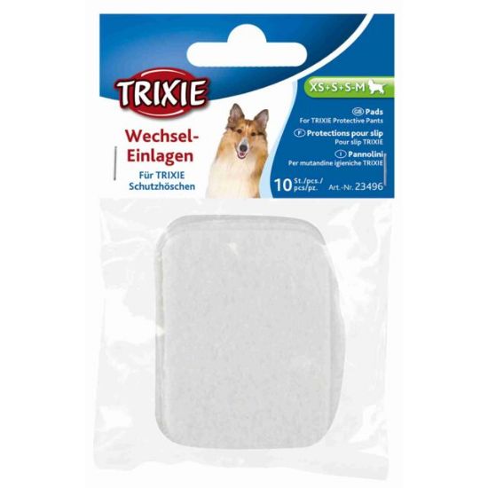 Trixie Подложки за защитни гащи — хигиенни подложки за кучета, 10 бр.